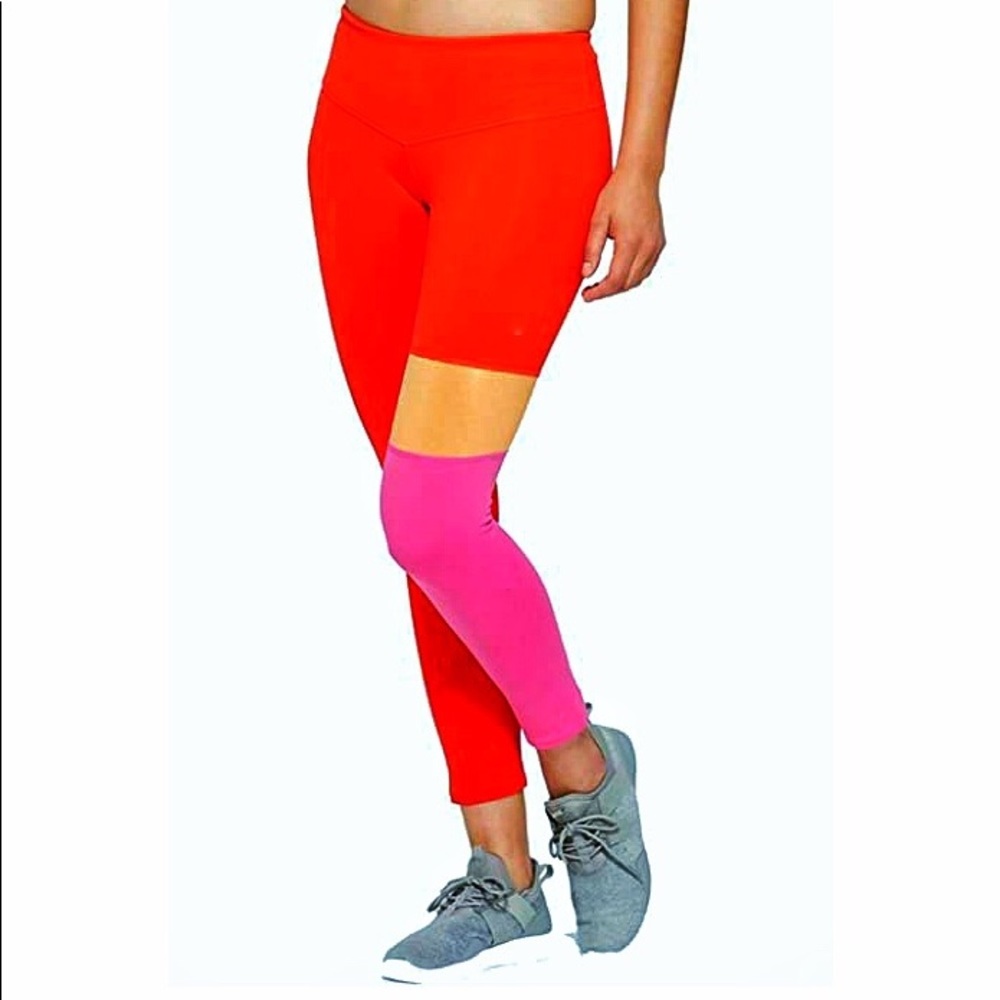 Joy Lab ColorBlock Cropped Spandex Leggings